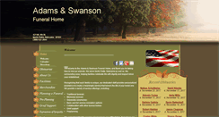 Desktop Screenshot of adamsswanson.com